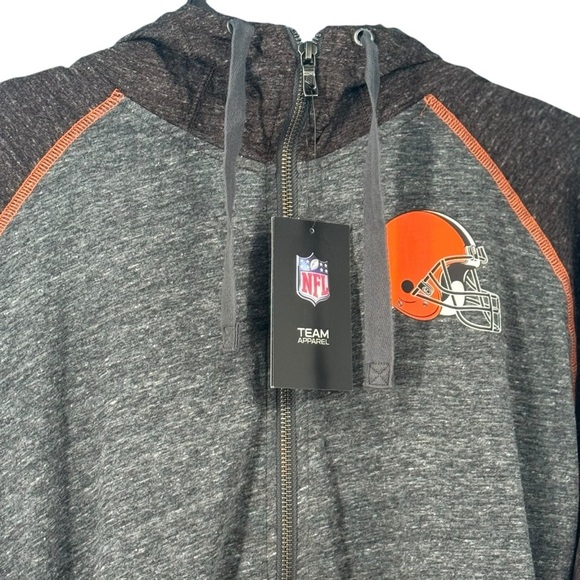 Nike Cleveland Browns Full Zip Hoodie Women's Size XXL NWT - Picture 2 of 6